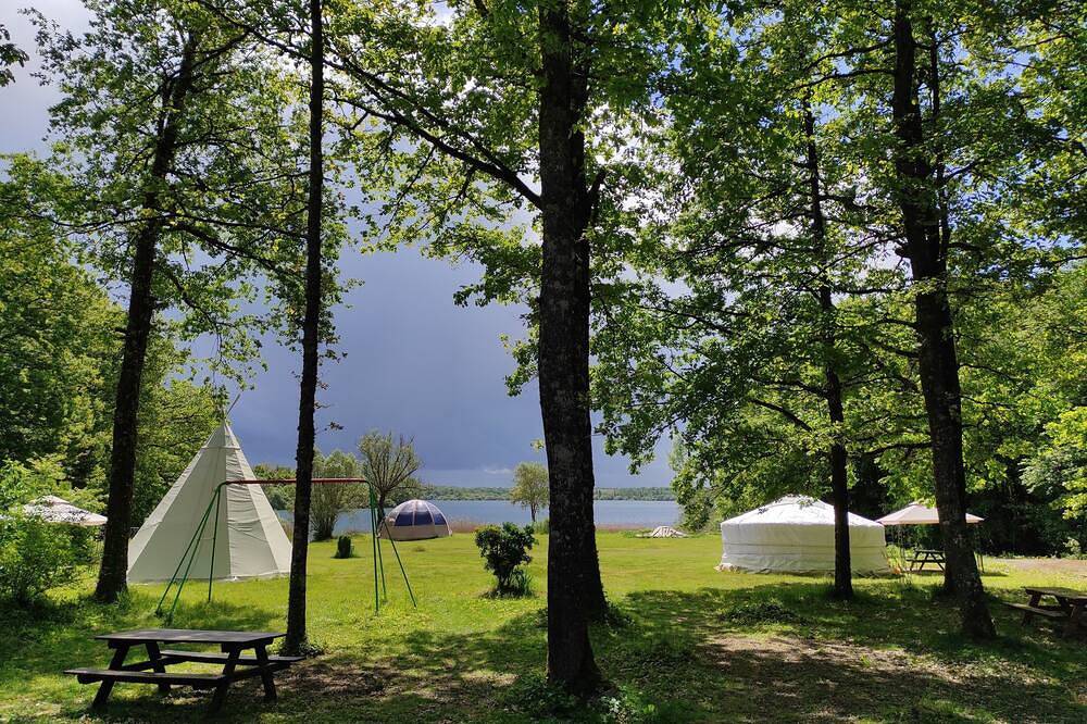 Meshutes: le gite des nuits insolites du lac du Der in Éclaron, Éclaron-Braucourt-Sainte-Livière