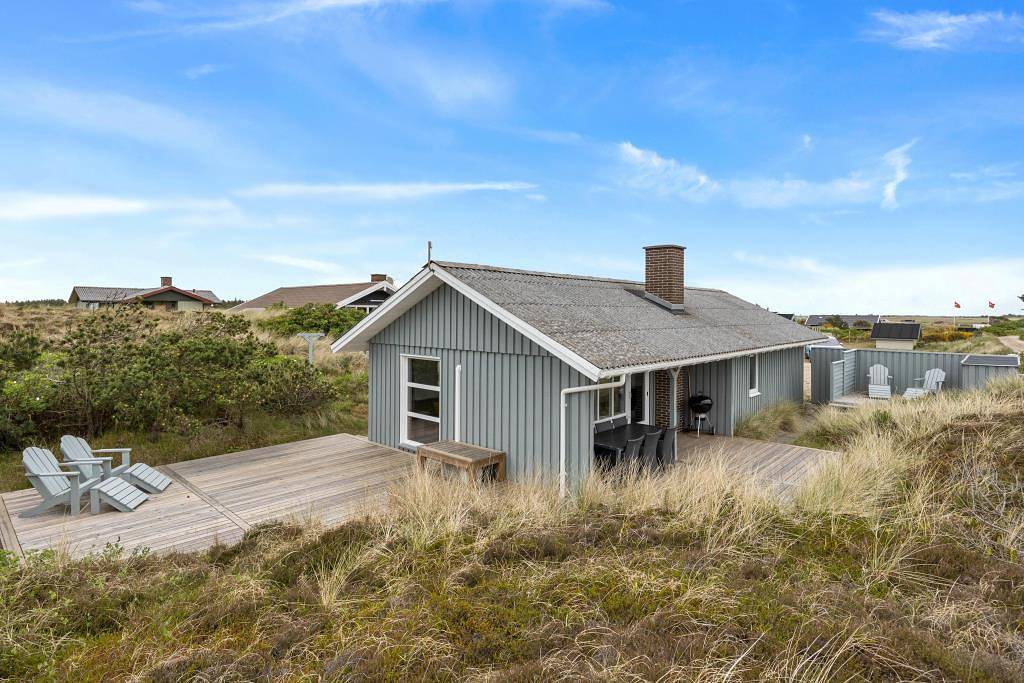 Modernes, helles Ferienhaus mit Sauna und Wärmepumpe in Hvide Sande, Holmsland Klit