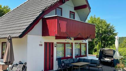 Ferienhaus für 6 Personen, mit Garten und Balkon in Kirchheim