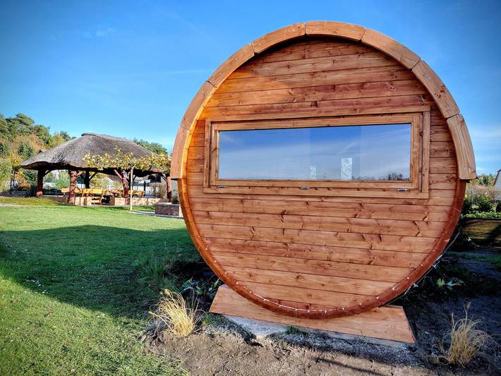 Camping für 3 Personen, mit Ausblick und Garten, mit Haustier in Brandenburg - 2