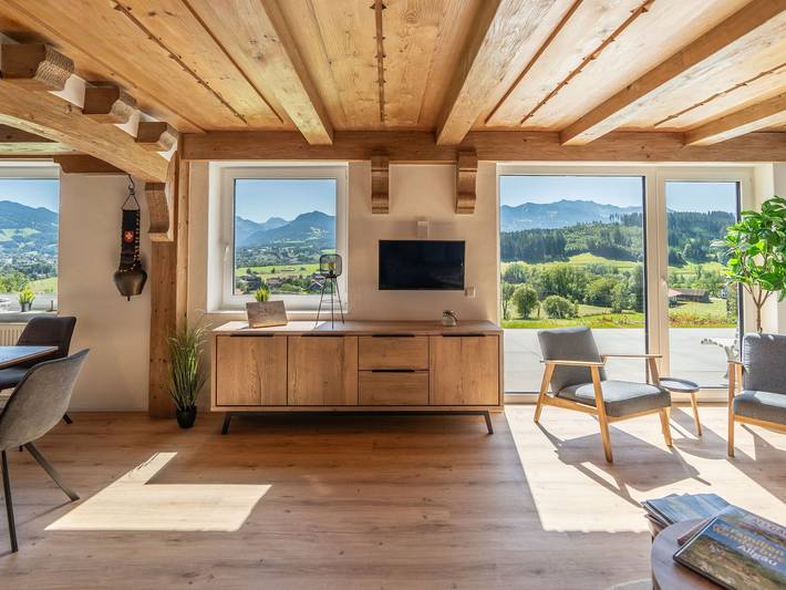 Chalet für 8 Personen, mit Terrasse und Garten in Ofterschwang - 2