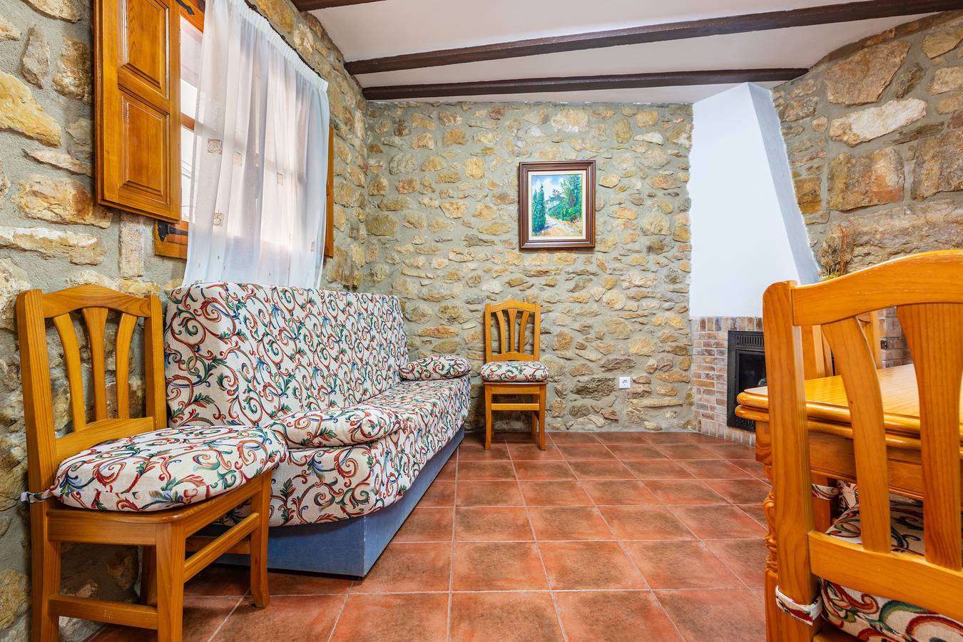 Finca 'Casa Yayo' mit Bergblick, Balkon und Wi-Fi in La Pobla de Benifassà, Massis dels Ports