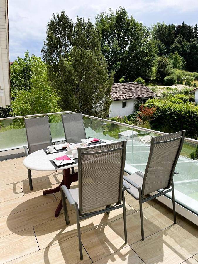 Ferienwohnung für 5 Personen, mit Ausblick und Garten - 1
