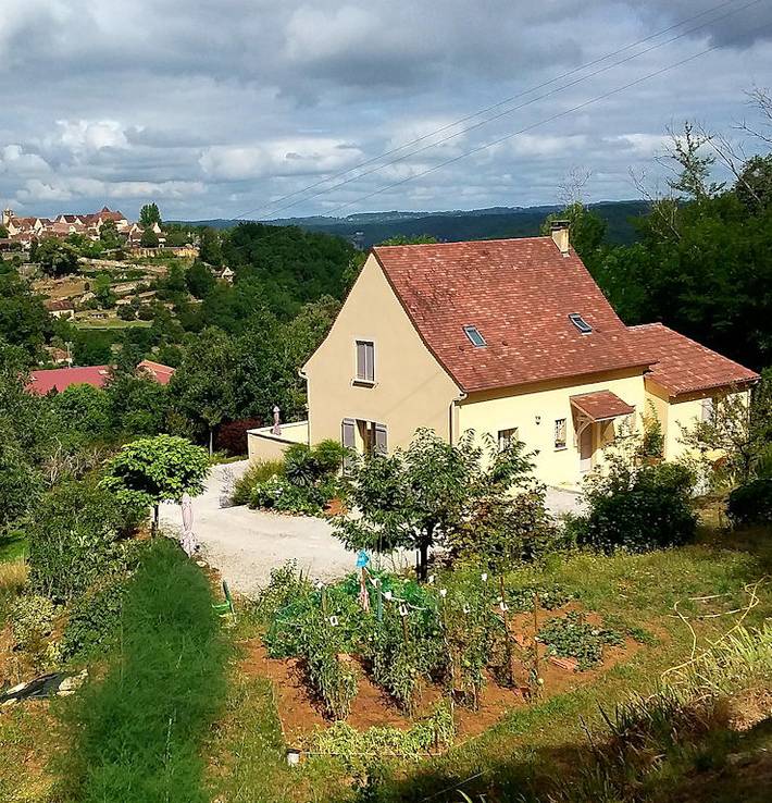 Chambre d’hôte pour 4 personnes, avec jardin