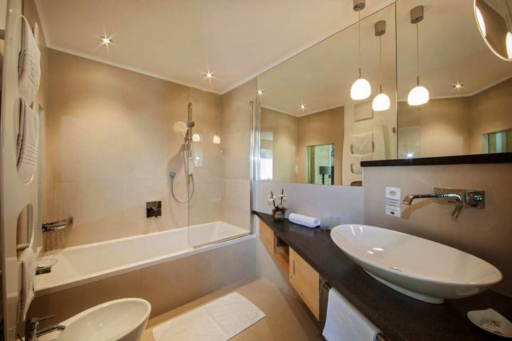 Hôtel pour 2 personnes, avec sauna ainsi que jardin et vue à Wolkenstein - 3