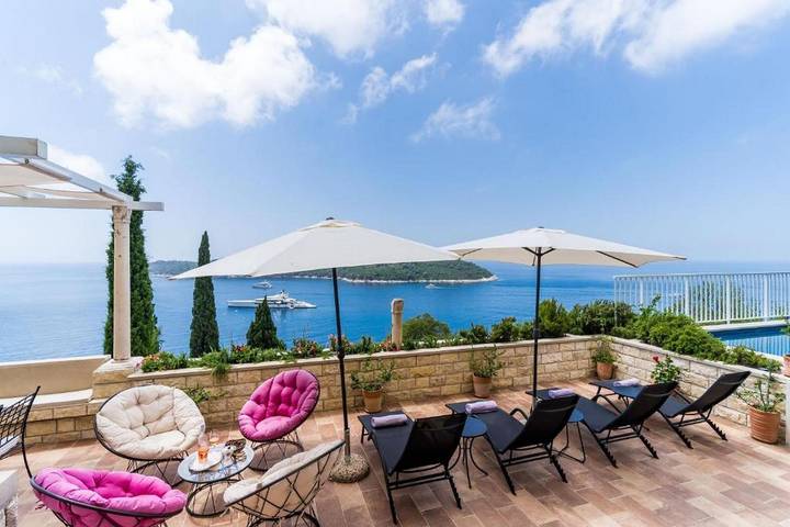 Villa mit pool für 14 Personen, mit Garten und Pool sowie Meerblick in Dubrovnik - 4