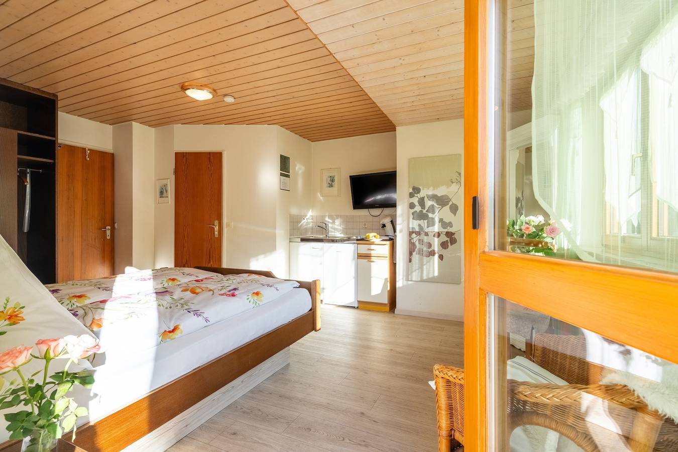 Ganze Wohnung, Ferienwohnung Alfreds Bastelstube mit Gemeinschaftsterrasse, Garten und Wlan in Oberharmersbach, Mittlerer Schwarzwald