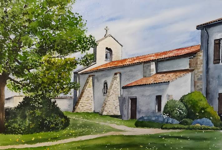Casa rural 'Gîte Les Hirondelles' con piscina compartida, terraza privada y Wi-Fi in Chervettes, Region de Rochefort