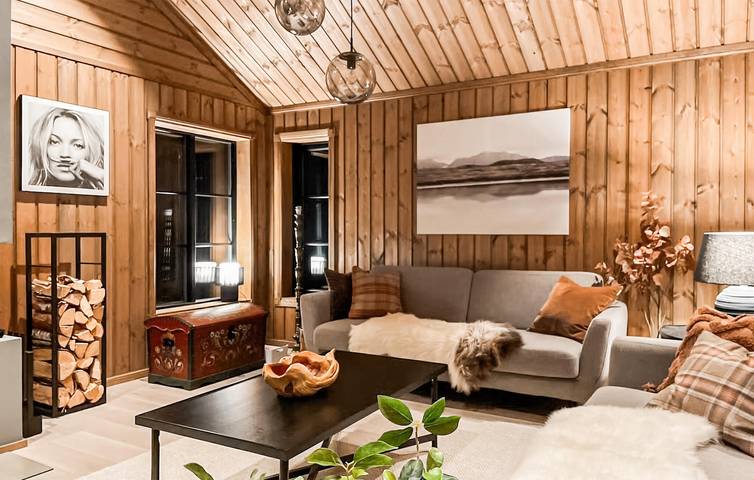Ferienhaus für 10 Personen mit Terrasse in Flå