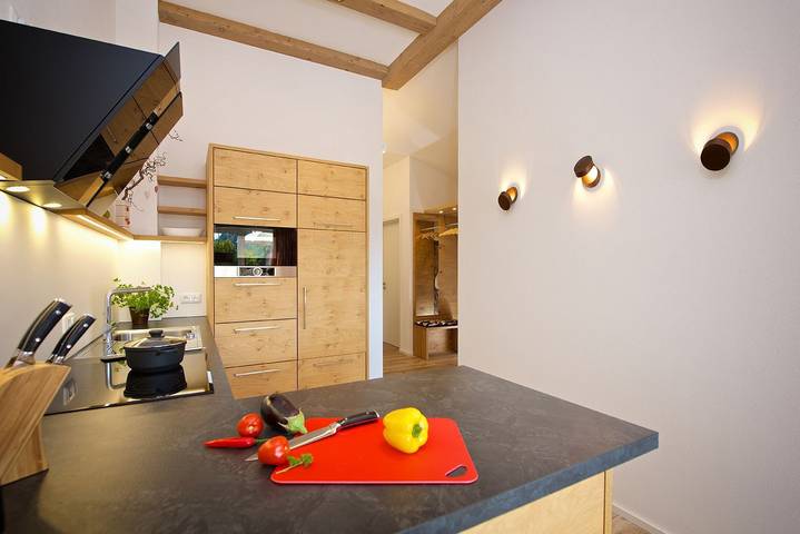 Ferienwohnung für 4 Personen, mit Balkon und Sauna sowie Ausblick, mit Haustier in Oberstaufen - 4