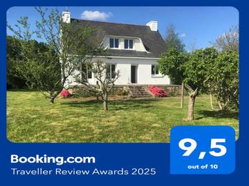Gîte pour 7 personnes, avec jardin à Mellac