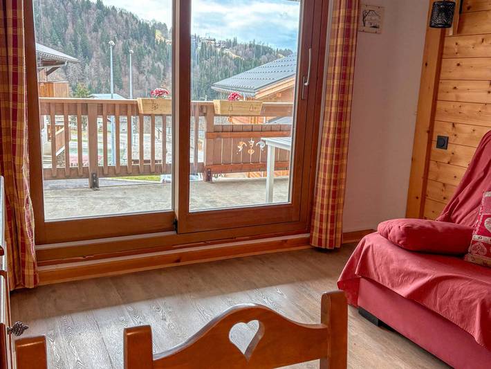 Chalet pour 4 personnes, avec piscine et terrasse, animaux acceptés à Notre-Dame-de-Bellecombe