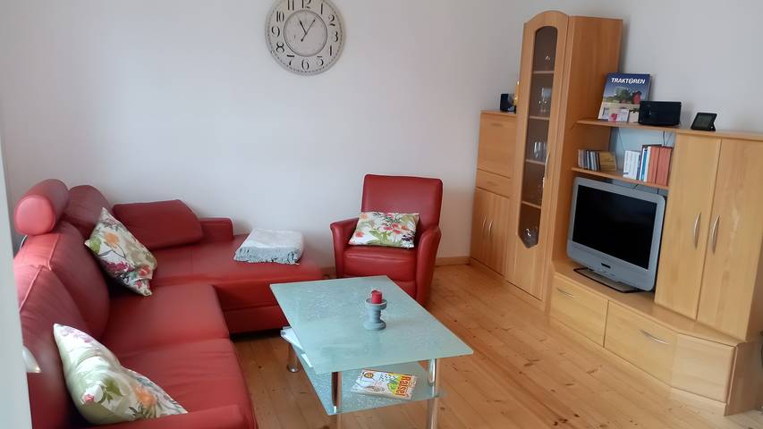 Ferienwohnung für 3 Personen, mit Garten