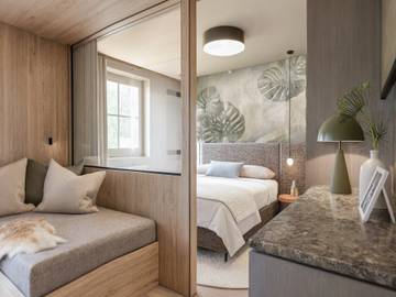 Ferienwohnung für 4 Personen, mit Pool und Balkon, kinderfreundlich in Kaprun