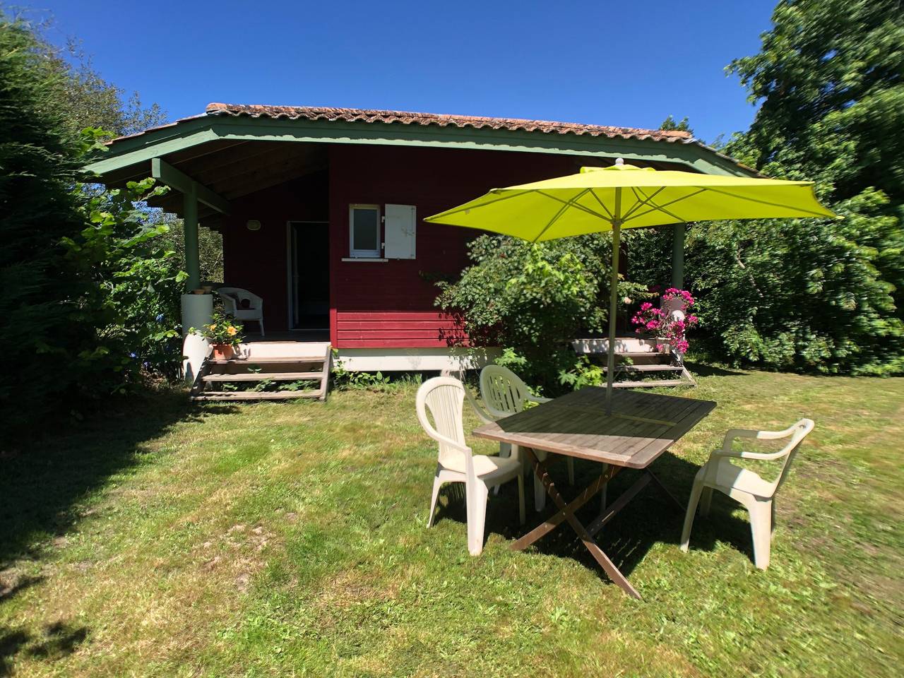 Studio entier, Studio « Le Cabanon Mios » avec terrasse privée et Wi-Fi in Mios, Région d'Arcachon