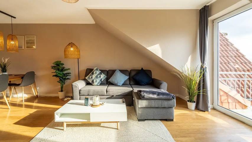 Ferienwohnung für 4 Personen, mit Balkon und Sauna, mit Haustier in Cappel-Neufeld