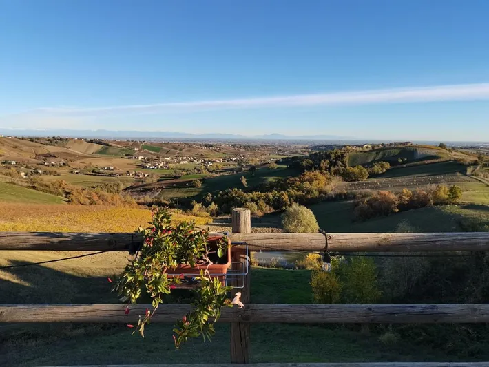 Privatzimmer für 2 Personen, mit Garten und Ausblick - 1