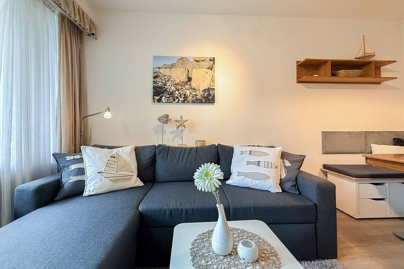 Ganze Wohnung, Fewo 018 in Strandlage mit Strandkorb im Haus Jan am Strand in Döse in Döse, Cuxhaven