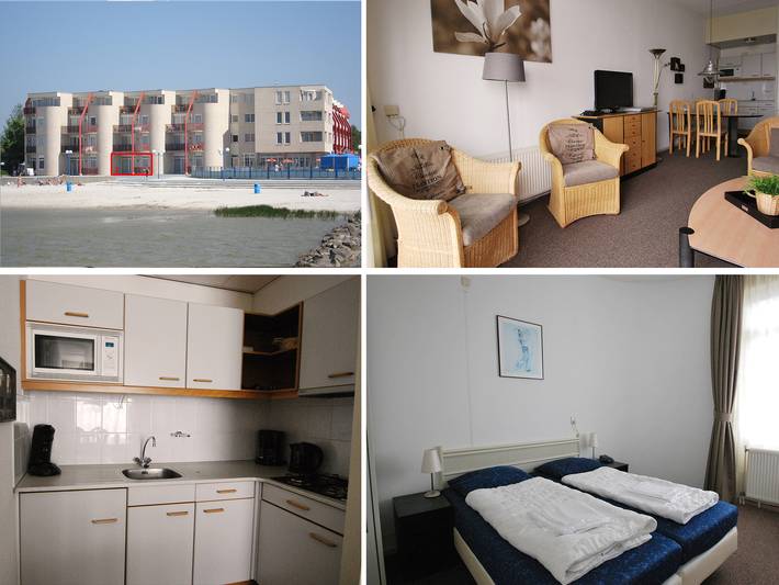 Ferienhaus für 4 Personen, mit Balkon/Terrasse in Makkum - 3