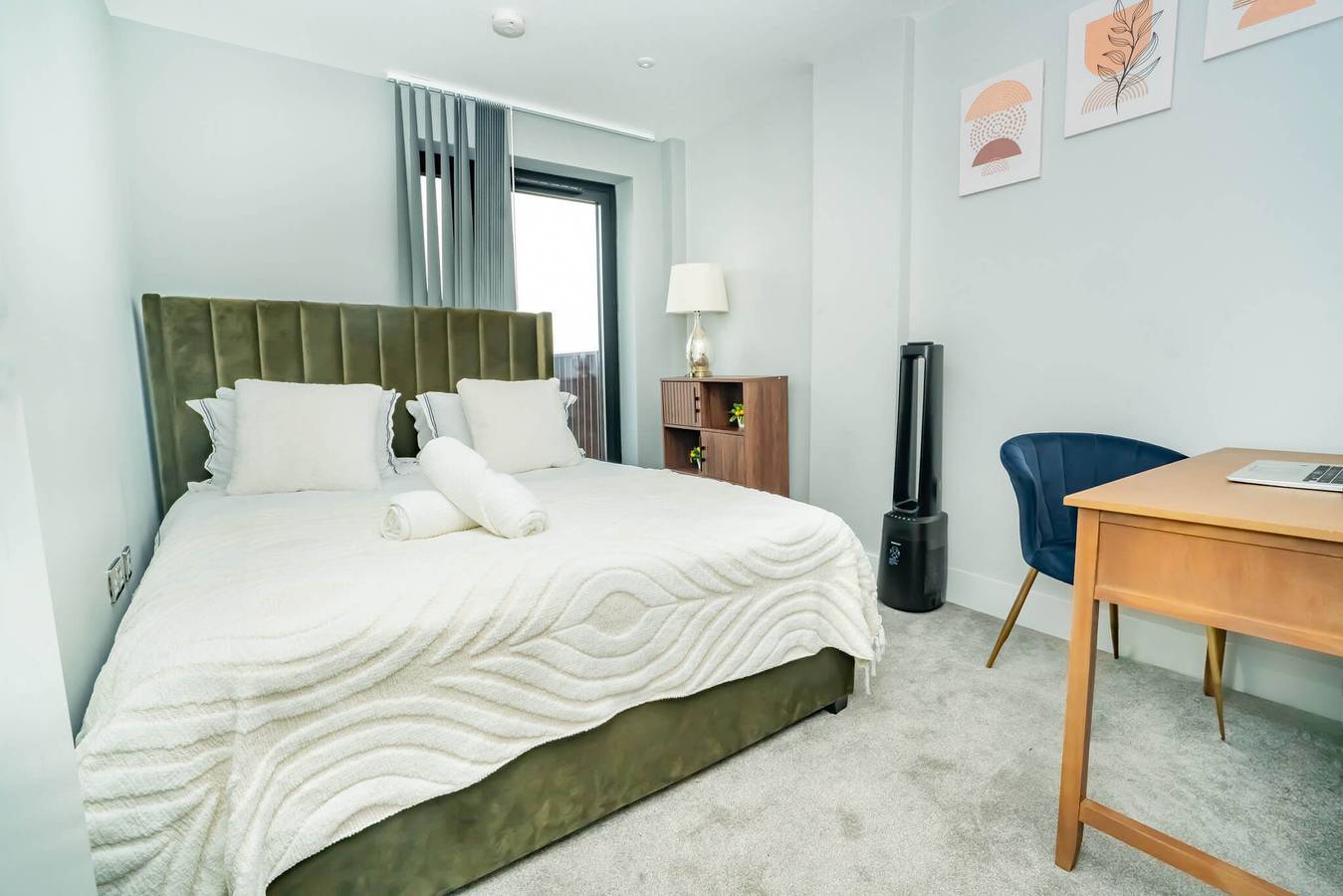 Apartamento entero, Modern 1 Bedroom Apartment in Leicester w Balcony in Leicester, Heart of England