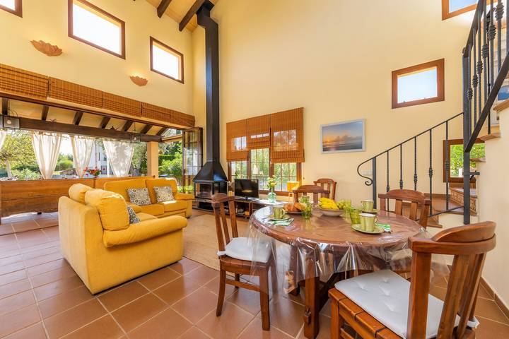 Casa de vacaciones "Estrella" con vista al mar, vista a la montaña, jardín in Playa Son Serra de Marina, Santa Margalida