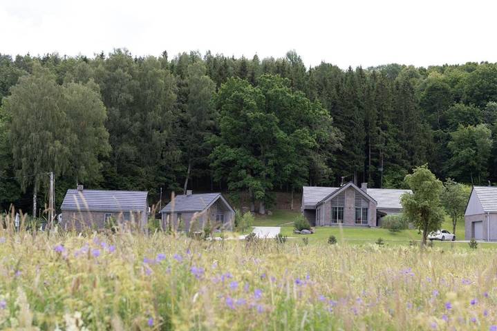 Fjellhytte for 4 personer, med Terrasse og Hage i tillegg til Utsikt i Litauen