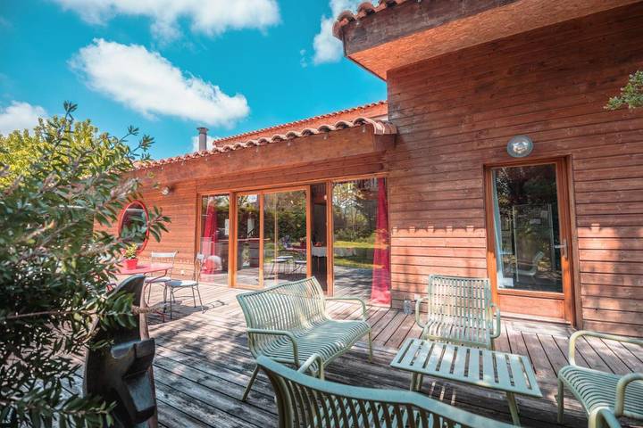 Chambre d’hôte pour 2 personnes, avec Terrasse et Jardin