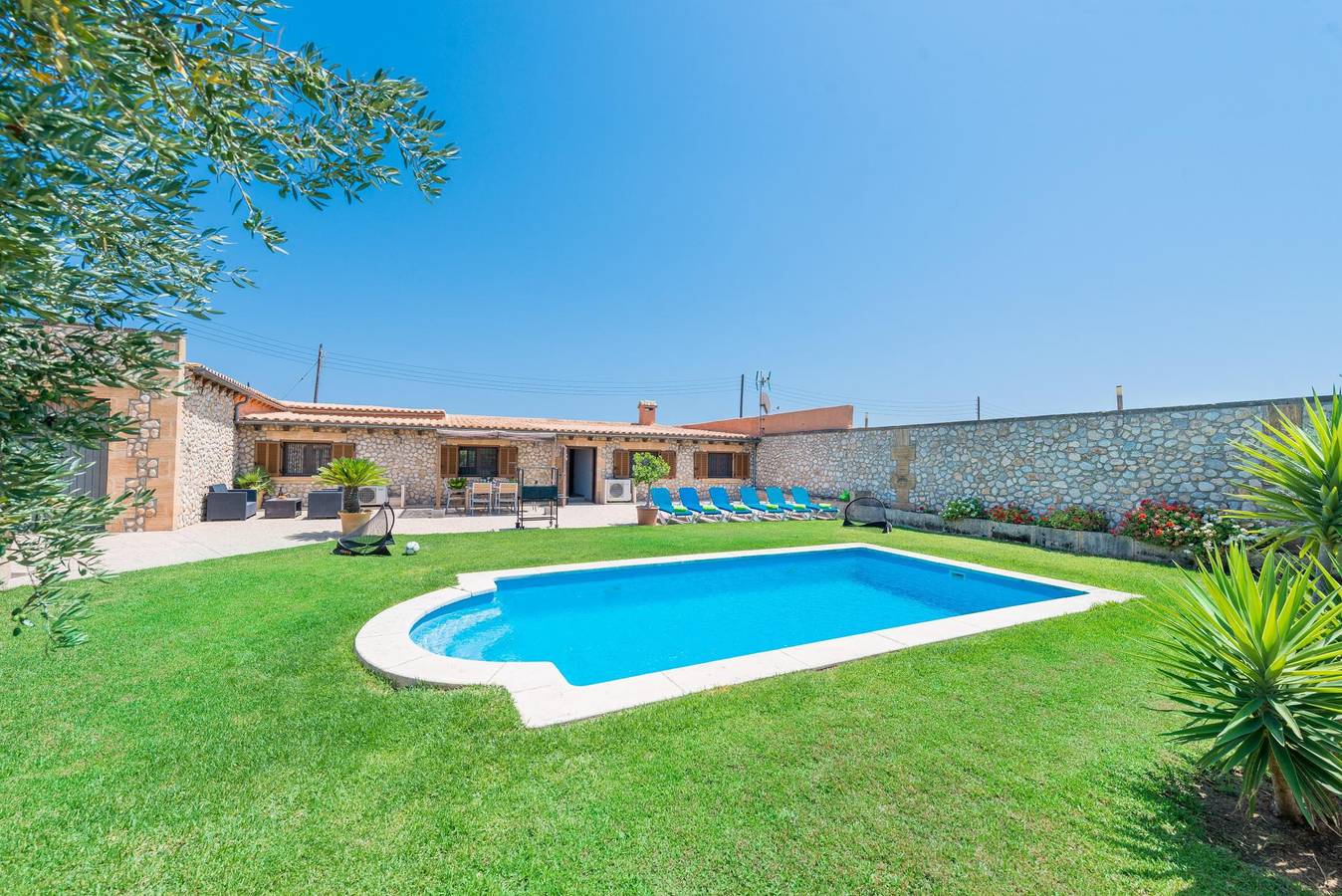 Sestados - Ferienhaus mit privaten Pool in sa Pobla. Wifi gratis in Sa Pobla, Mallorca Norden
