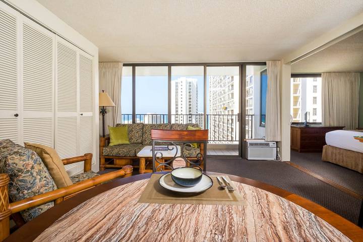 Gîte pour 4 personnes, avec balcon ainsi que sauna et piscine à Honolulu - 3