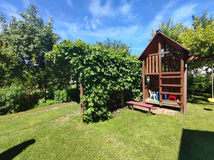 Ferienhaus mit Wlan und Kinderspielplatz in Gardon, Gárdonyi járás