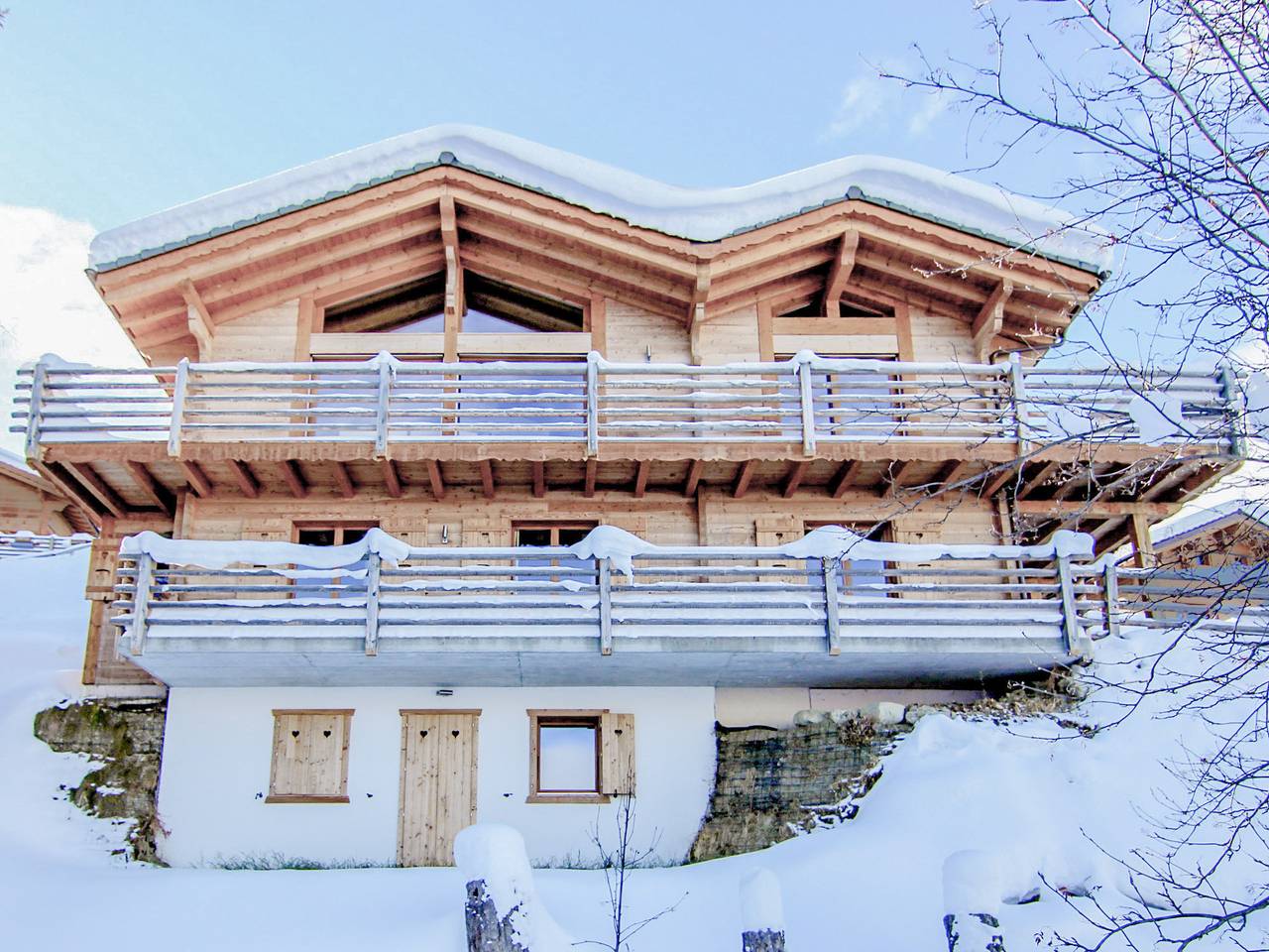 Chalet Chalet le Cerf in La Tzoumaz, Riddes
