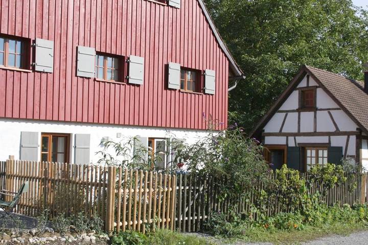 Ferienwohnung für 4 Personen, mit Balkon und Terrasse sowie Ausblick in Salem