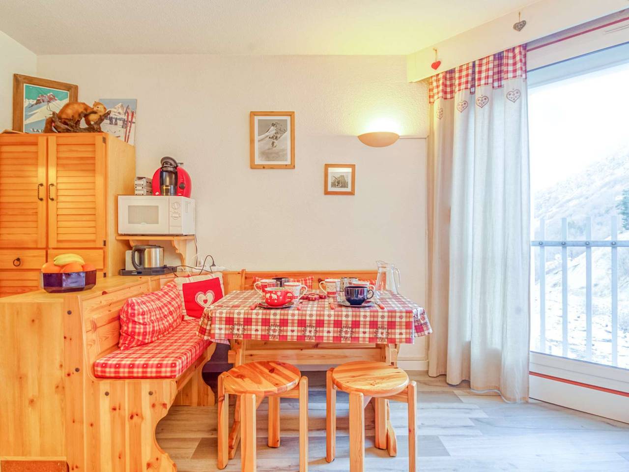 Ganzes Studio, Studio für 4 in Barèges mit Aufzug in Barèges, Nationalpark Pyrenäen