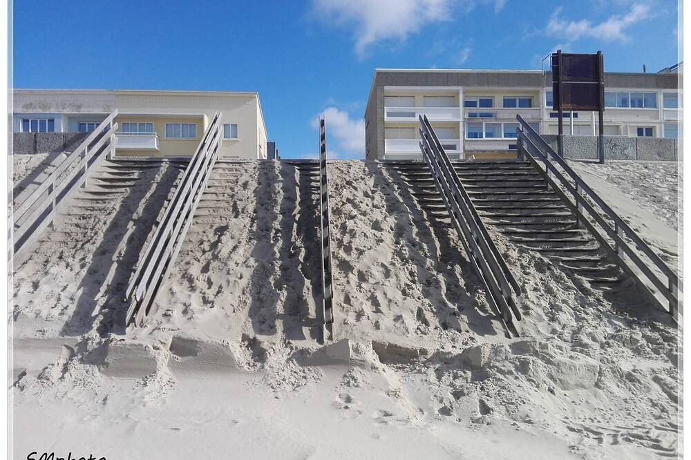 Geheel appartement, Zeer zonnig appartement op de 2e verdieping met uitzicht op zee. Gratis wifi in Berck Plage, Berck