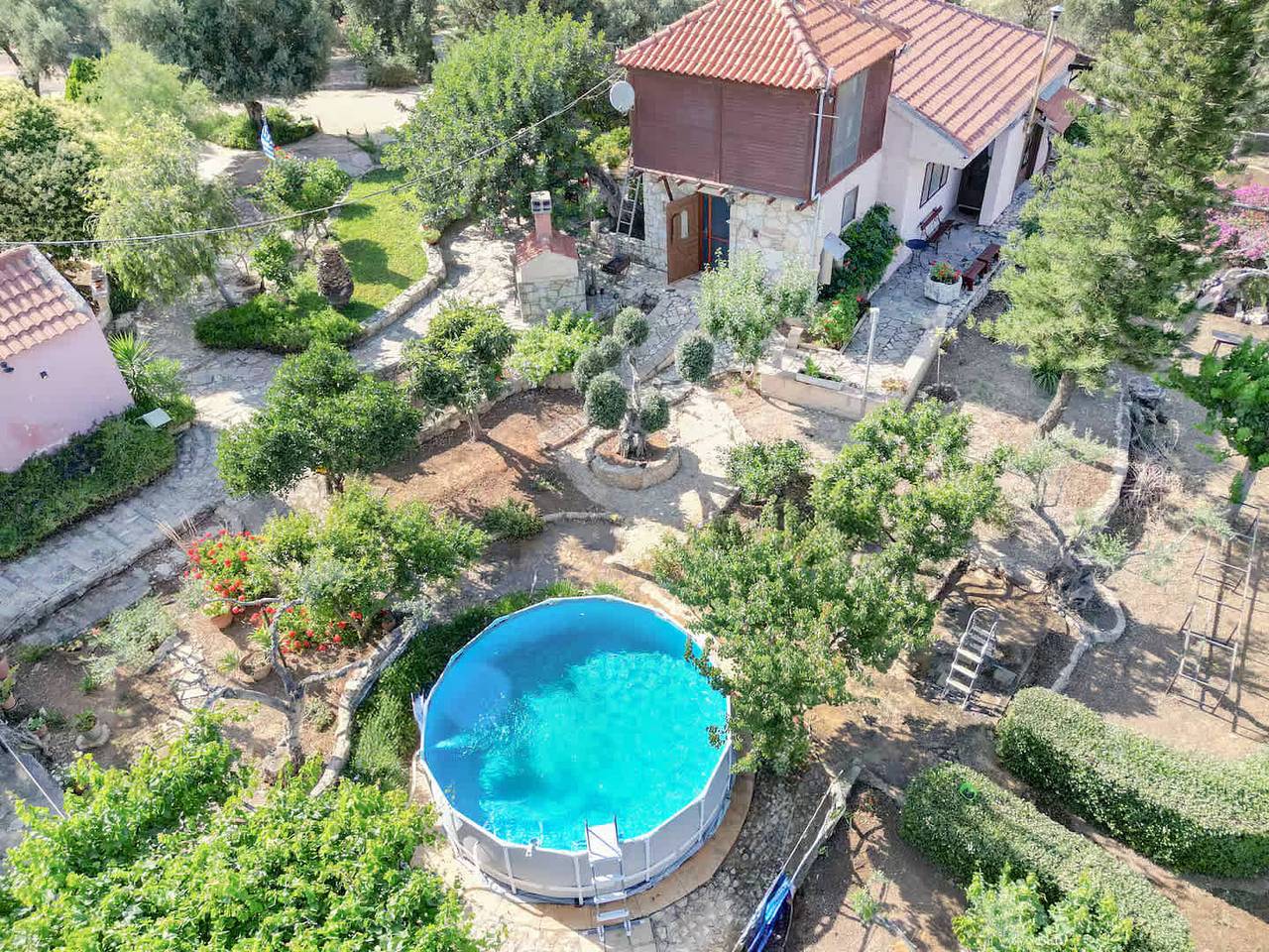 Ferienhaus für 5 Personen mit Balkon/Terrasse in Iraklio-Heraklion und Umgebung