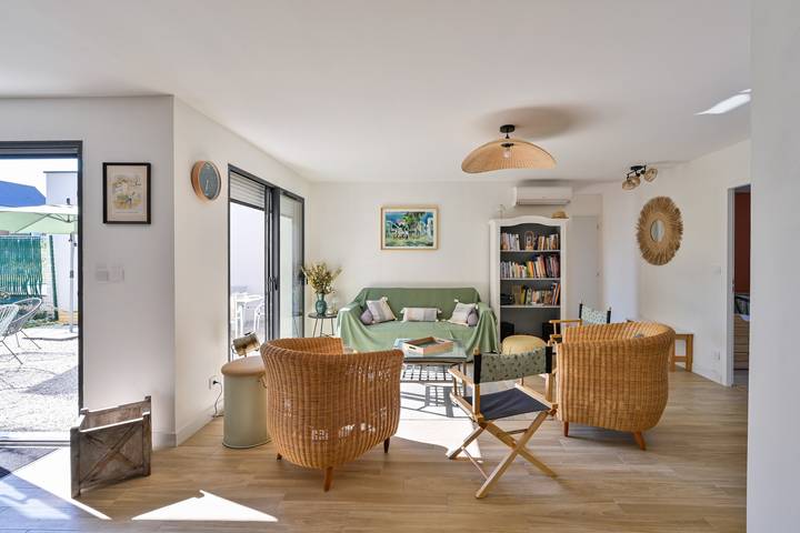 Location de vacances pour 7 personnes, avec Terrasse et Jardin à Assérac