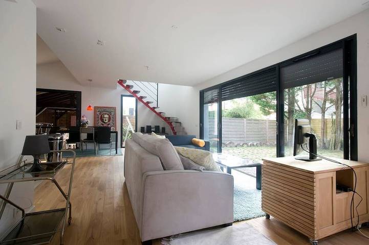 Location de vacances pour 6 personnes, avec jardin et terrasse dans Golf de Chiberta