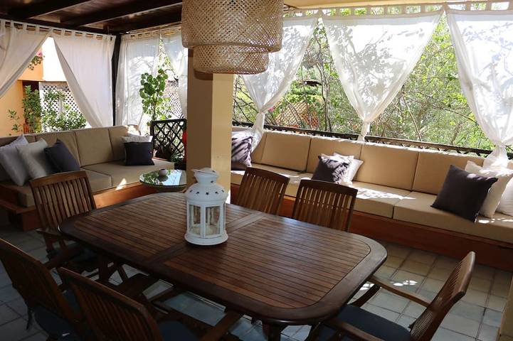 Ferienhaus für 9 Personen, mit Garten und Terrasse, mit Haustier