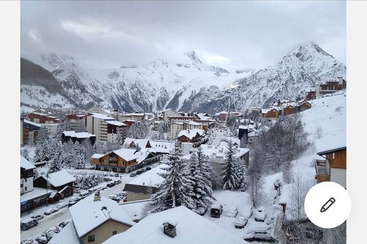 Holiday rental for 5 people, with balcony in Les Deux Alpes
