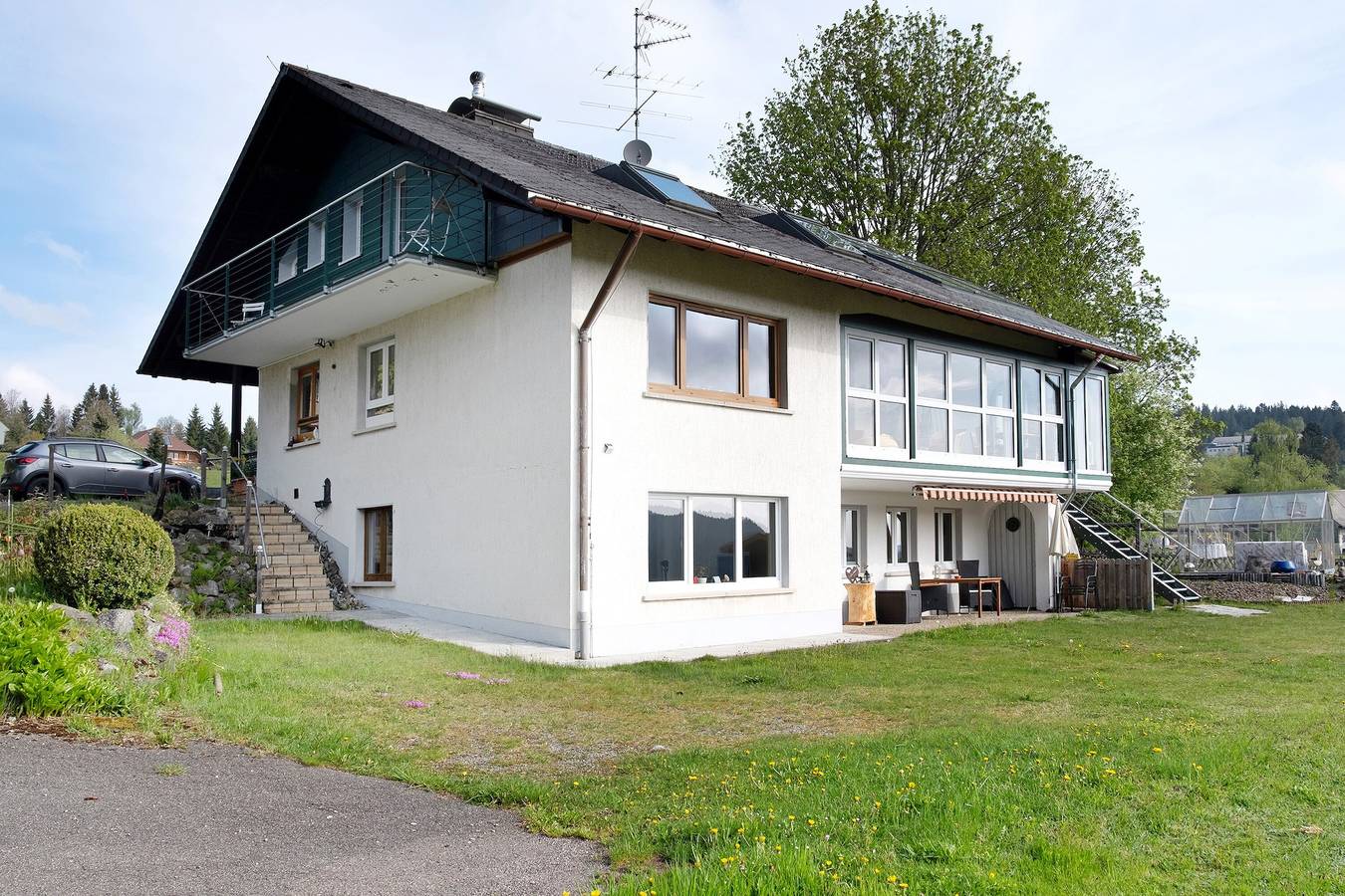 Apartamento entero, Apartamento 'Im Haus Böll' con terraza privada y jardín comunitario in Feldberg en la Selva Negra, Feldberg