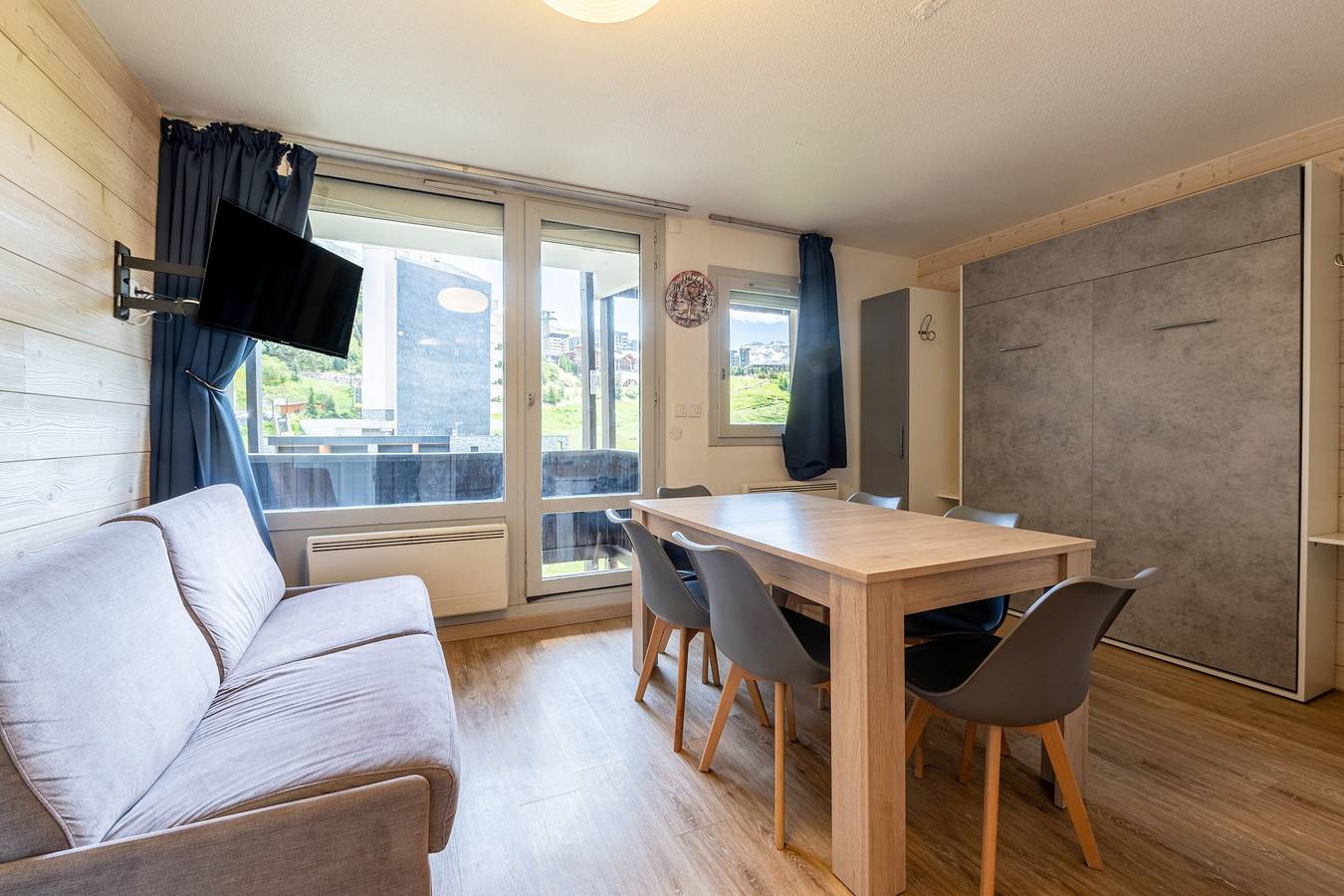 Appartement entier, Appartement "Le Villaret" avec vue sur montagne et balcon in Les Menuires, Saint-Martin-de-Belleville