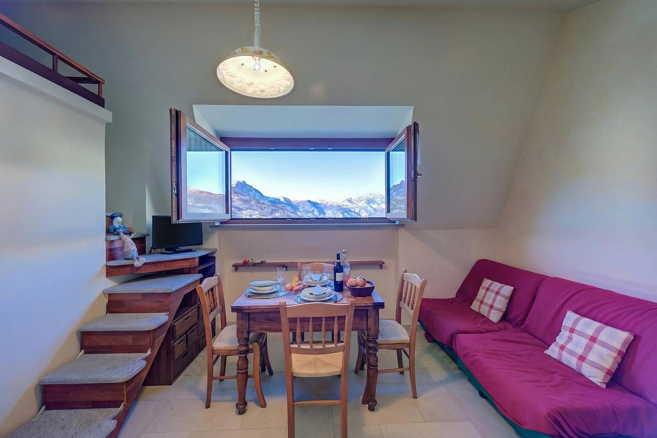 Ganze Wohnung, Studio Placide Mountain View in Sauze d'Oulx, Via Lattea