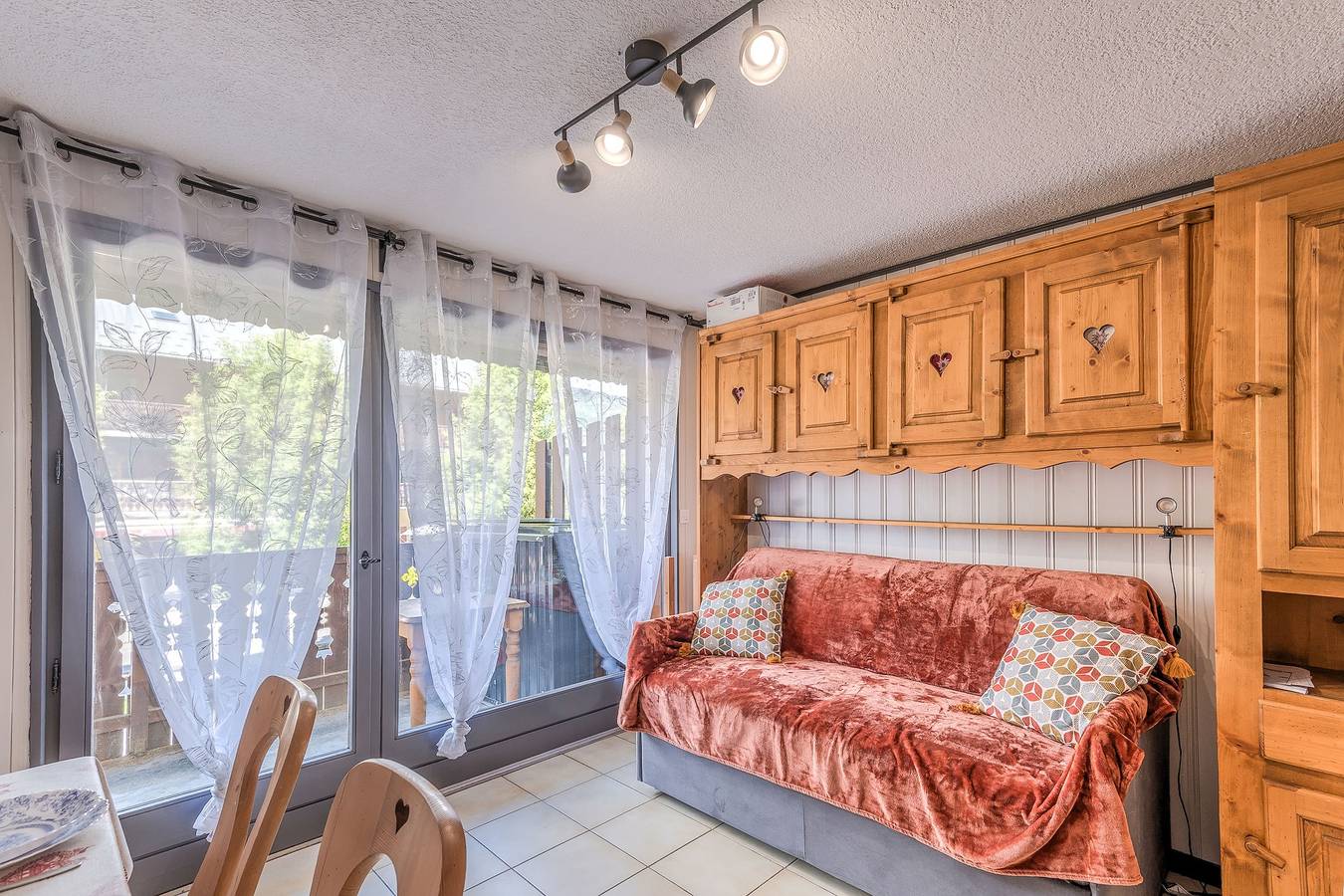 Ganze Wohnung, Ferienwohnung für 4 Personen mit Balkon in Station de Morillon, Grand Massif
