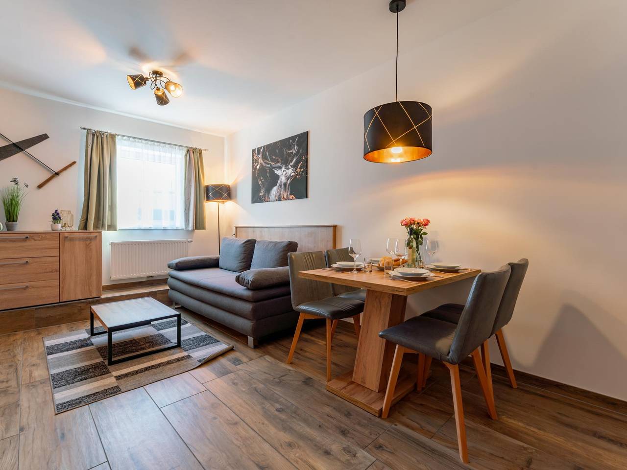 Geheel appartement, Appartement met gedeelde sauna en fitness in Piesendorf, Pinzgau