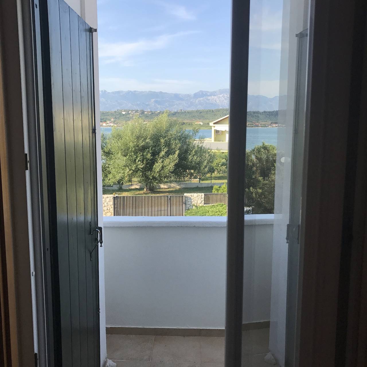 Ganze Wohnung, Studio Appartement mit Balkon und Meerblick Ljubac, Zadar As-14593-b in Ljubač (Dalmatien), Zadar