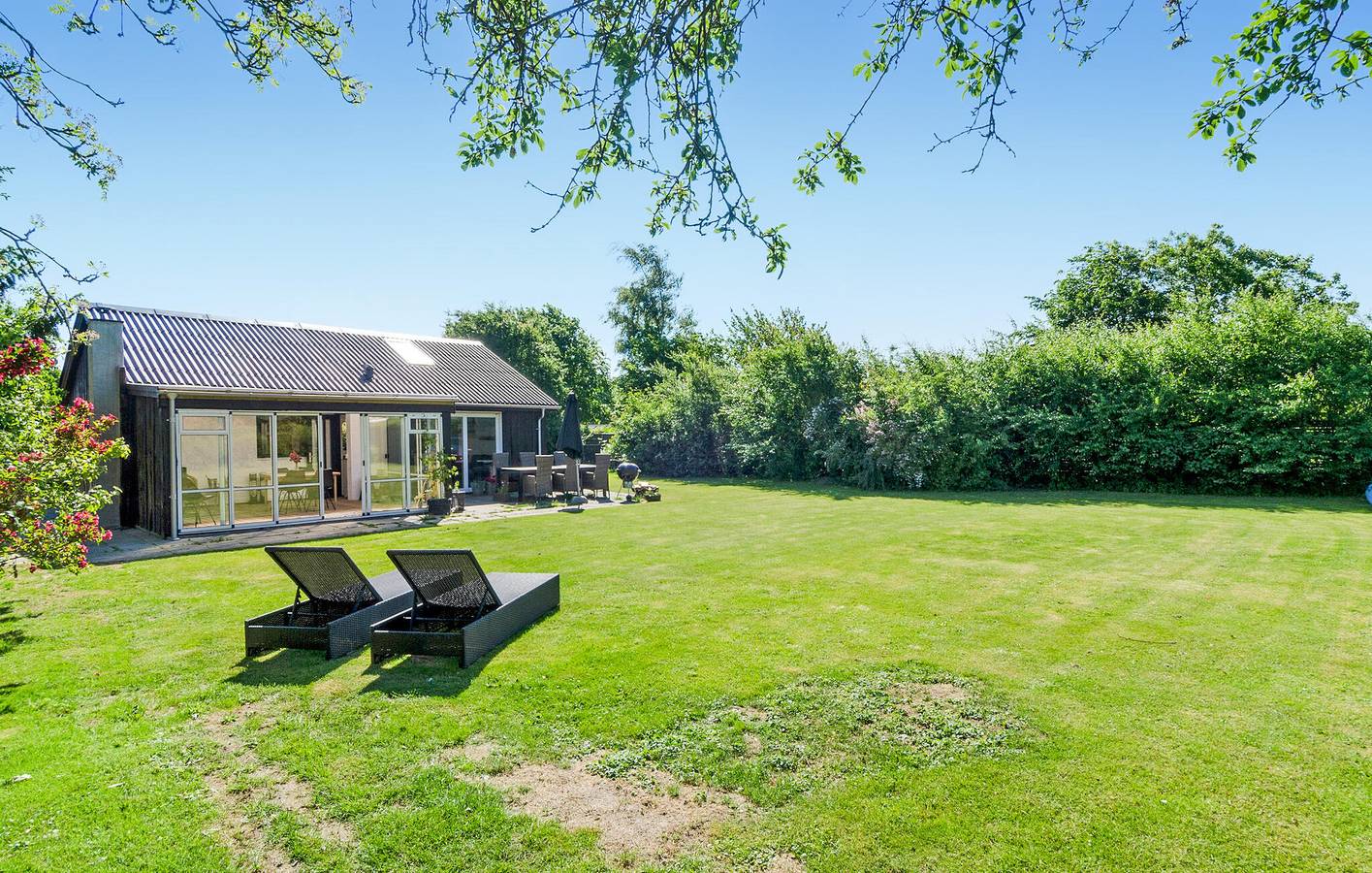 Ferienhaus für 4 Personen mit Terrasse in Norsminde, Odder und Umgebung