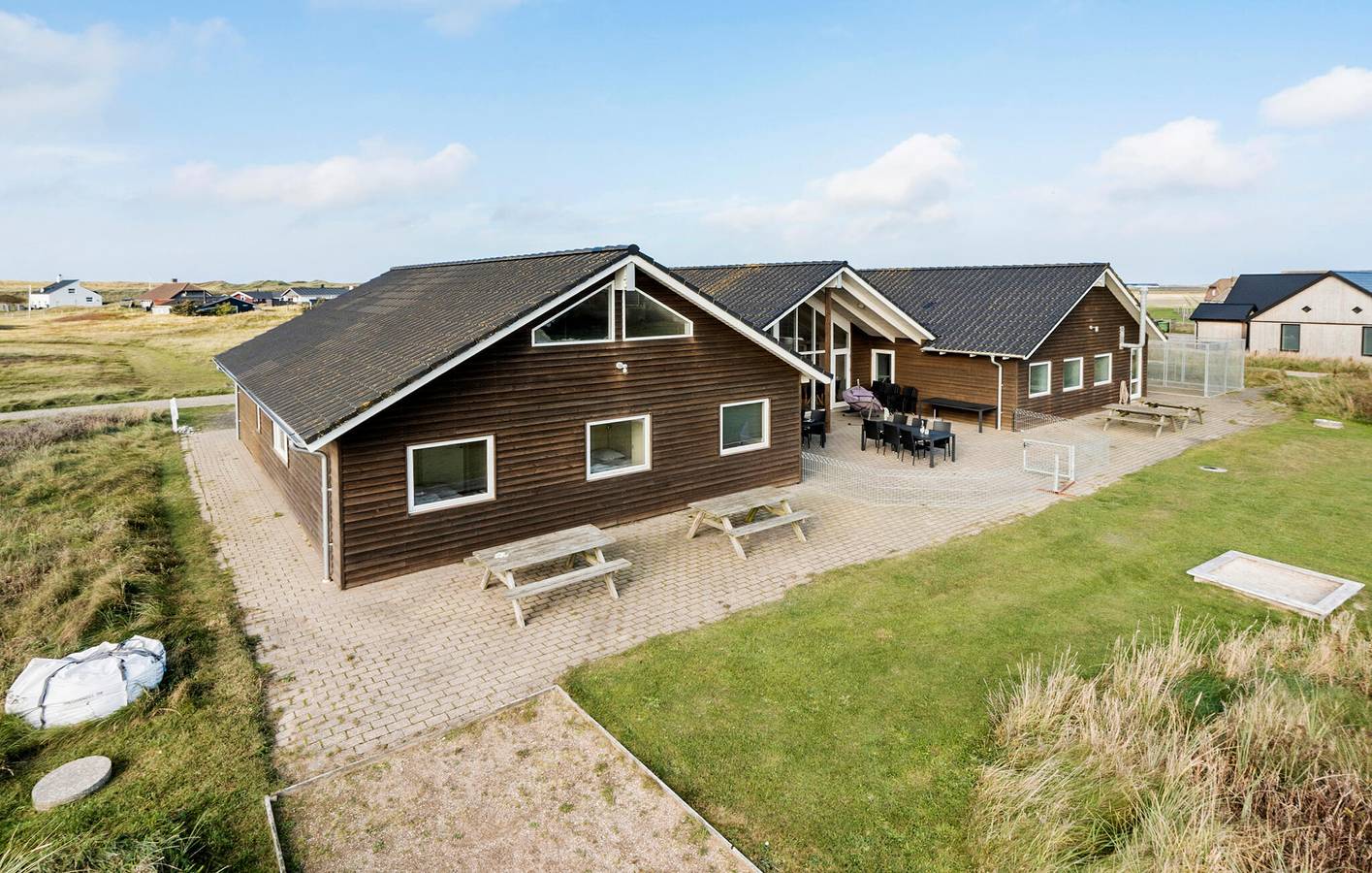 Ferienhaus für 26 Personen mit Whirlpool in Langerhuse, Harboøre
