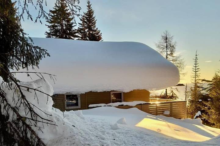 Blockhütte für 4 Personen, mit Garten in Lienz