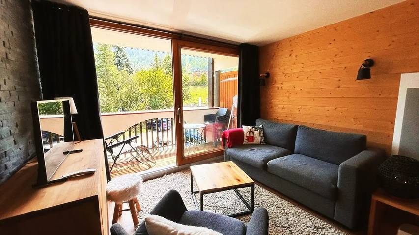Estudio entero, Studio refait à neuf 2/4 personnes - En Face des Pistes in Parque Nacional de los Ecrins