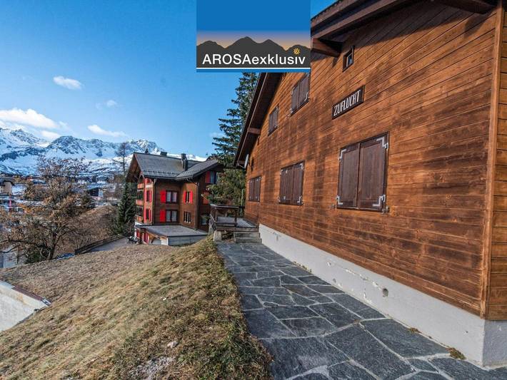 Hütte für 9 Personen, mit Terrasse in Arosa